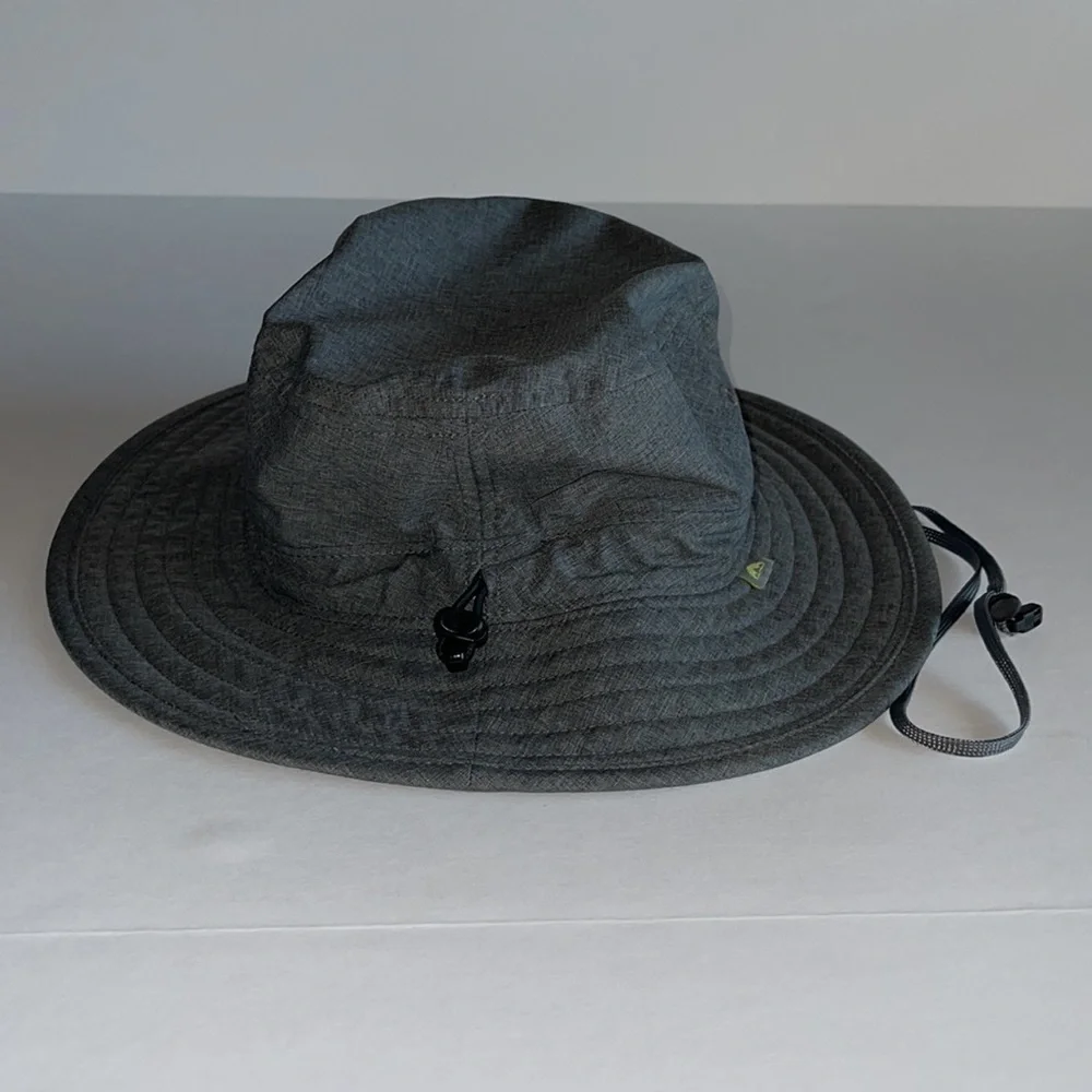 Solar Escape Gray Outdoor Hiking/Walking Drawstring Hat
